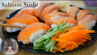 Homemade Salmon Nigiri Sushi – Easy to Make Step-by-Step Recipe