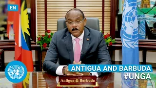 🇦🇬 Antigua & Barbuda - Prime Minister Addresses UN General Debate, 76th Session (English) | #UNGA