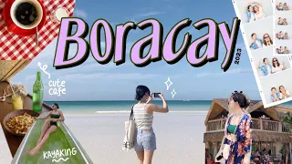 BORACAY VLOG • Flying for the First Time, What I Ate, & Late Night Walks at D’Mall 🌱🌏🧃