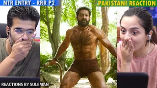 Pakistani Couple Reacts To Jr NTR Entry Part 2 | RRR | Ram Charan | SS Rajamouli