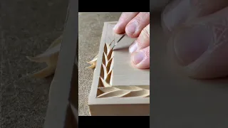 AmazingChina: Freehand Wood Carving (Chip Carving)