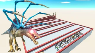 Escape From Alien Spinosaurus - Last Survivor | Animal Revolt Battle Simulator