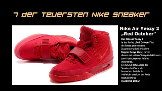 Die teuersten ``Nike´´ Sneaker der Welt.