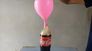 BALOON EXPERIMENT COCA COLA VS SALT  BALLOON FUN TRICKS BEST LIFE HACKS