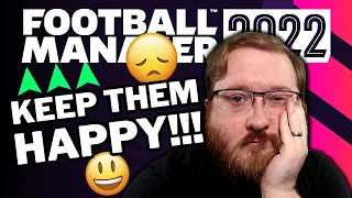 How to manage Morale in Football Manager 2022! FM22 Morale!