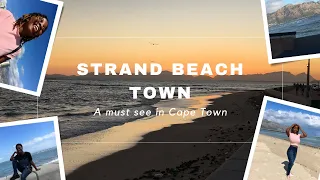 Strand Beach Town in Cape Town you must see!