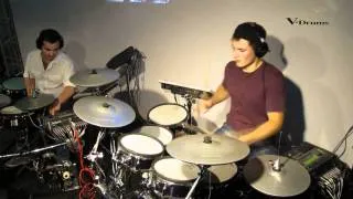 Roland V-Drums Contest 2011 (Russia) - Sagamonianc David - Nikitin Anton