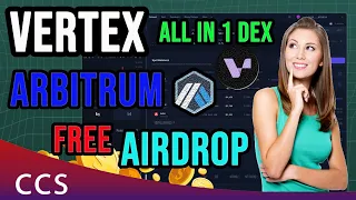 🔥 Vertex Protocol Airdrop - Arbitrum All in 1 DEX 🚀 Airdrop Tutorial Step by Step