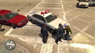 GTA 4 NPC Cops VS Criminals #12