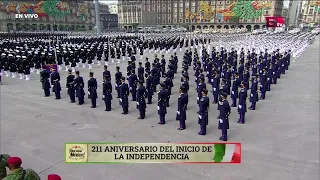 Inicio del desfile y exhibición de caída libre militar | Desfile Militar 2021 | Imagen Noticias