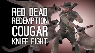 Let's Play Red Dead Redemption: COUGAR KNIFE FIGHT! - Episode 27