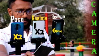 Realme 6 pro vs Poco X2 vs Realme X2 Camera Comparison 📷🔥