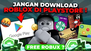 JANGAN PERNAH DOWNLOAD APLIKASI ROBLOX PALSU DI PLAYSTORE !!! FREE ROBUX SAMPAI ROBLOX PALSU