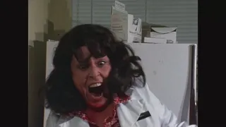 Basket Case summed up in all it's scream scenes (1982)