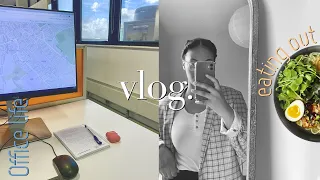 Vlog 03 - Day in the life of an urban designer // working in the office, eating out, manchester vlog