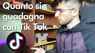 COME e QUANTO si GUADAGNA con TIK TOK ogni 1000 VISUALIZZAZIONI