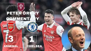 Peter Drury Poetic Commentary on Arsenal 3-1 victory over Chelsea🔥💯