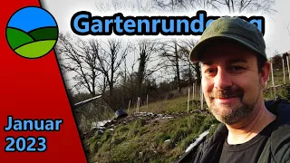 Gartenrundgang Januar 2023