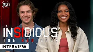 Insidious: The Red Door - Ty Simpkins & Sinclair Daniel- fun on set, Patrick Wilson directing & more