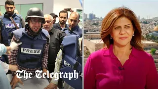 The moment an Al Jazeera journalist was killed during Israeli raid in West Bank, Palestine