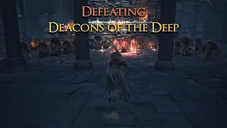 Defeating Deacons of The Deep in Darksouls 3
