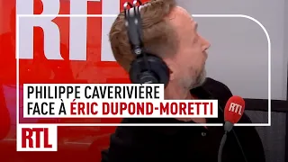 Philippe Caverivière face à Eric Dupond-Moretti