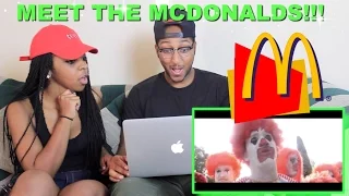 Couple Reacts : "Meet the McDonalds" by RackaRacka Reaction!!