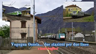 Vogogna Ossola, un piccolo paese con due stazioni e tanti treni