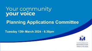 Planning Applications Committee - 12th March 2024
