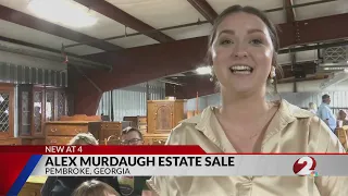 Crowds flock to Alex Murdaugh estate auction