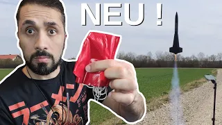 Modellrakete: Kleine Verbesserung mit großer Wirkung! Fallschirm & Anzünder Test