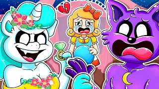 Poppy Playtime 3 Animation // CATNAP Adultery - Miss Delight Sad Pregnancy Story ?! Cartoon Game SM