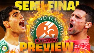 DJOKOVIC vs ALCARAZ | French Open 2023 Semi Final | Preview & Prediction | GTL Tennis Podcast