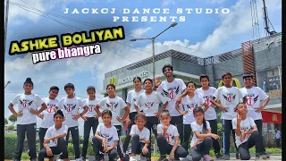 ASHKE BOLIYAN SONG || GURSHABAD || PURE BHANGRA || COVER DANCE | CHOREOGRAPHY BY JACK CJ