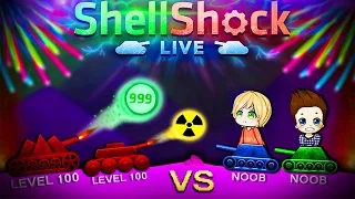 Level 100 Pros vs Noobs! | Shellshock Live