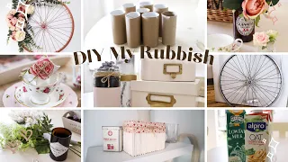 DIY my rubbish compilation, ideas for recycling household items into home decor!