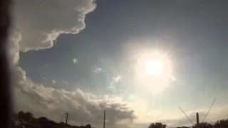 Abilene Clouds 8 - Hail from Hell - 60x Time Lapse