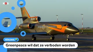 Er vliegen steeds meer privé-vliegtuigen van en naar Nederland