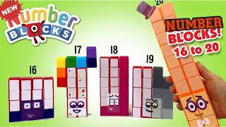 NumberBlocks 16 to 20 Count | NUMBERBLOCKS EPISODES | Learn to Count 16-20 (Fanmade)