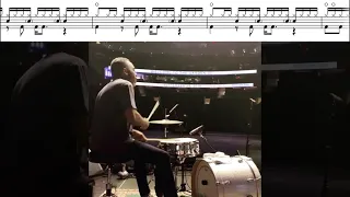 Nate Smith Groove Fearless Flyers Soundcheck (Drum Transcription)