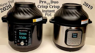 Instant Pot PRO CRISP SOUS VIDE TEST Side by Side versus DUO CRISP | Ribeye Steaks 2020 vs 2019