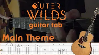 Guitar tab Outer Wilds - Main Theme
