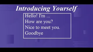 Starter  Lesson 1 Introduce yourself Я є … Мене звати … Приємно познайомиьися