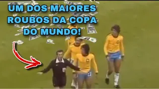 Inacreditável! Gol legal de Zico é anulado na copa de 1978.