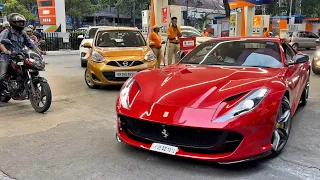 SUPERCARS IN INDIA | 2023 October (Bengaluru) | Ferrari 812, Lamborghini            Huracan...