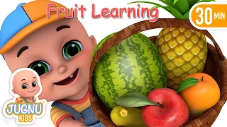 हाँ हाँ फल गीत (Yes Yes Fruits Song) - Hindi Rhymes For Children | Jugnu Kids Hindi