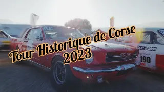 Tour Historique de Corse 2023 - Escale Poretta.         Mustang, Porsche, Ferrari...