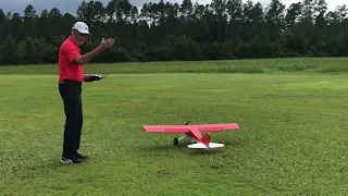 RC Plane Flap Use Demonstrated