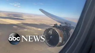 Authorities investigating engine failure on United Airlines flight