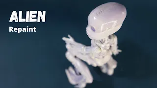 Alien Xenomorph Inspired Custom Doll Repaint